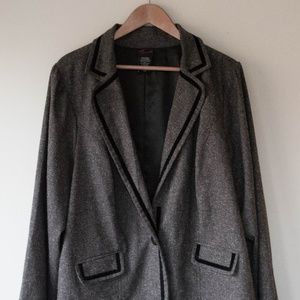3XL Torrid dark grey blazer